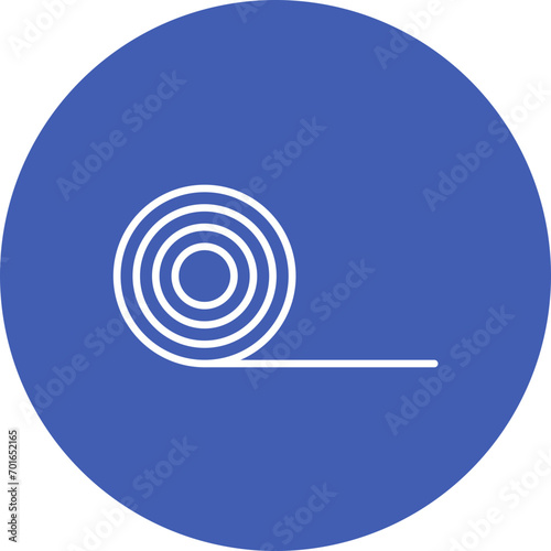 Yoga Mat Line Icon