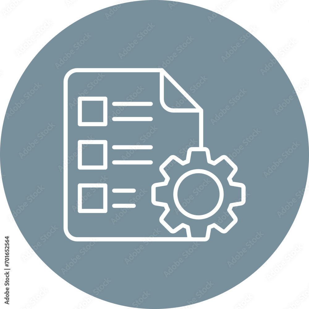 Protocol Line Icon Protocol Line Icon