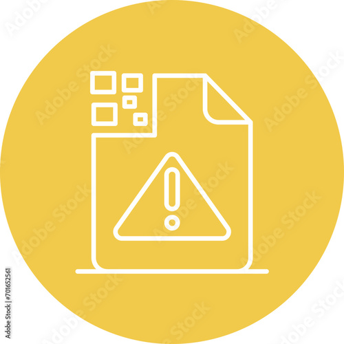Missing Pattern Line Icon