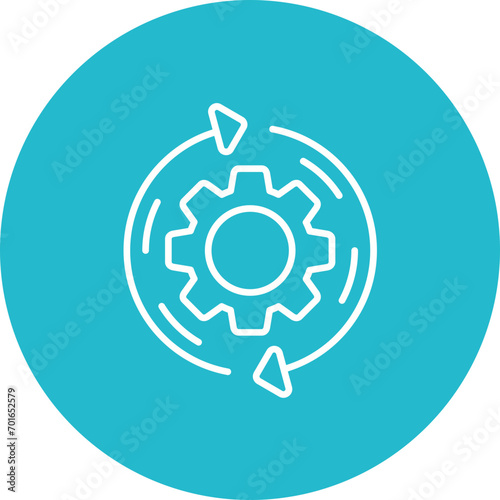 Reverse Engineering Line Icon