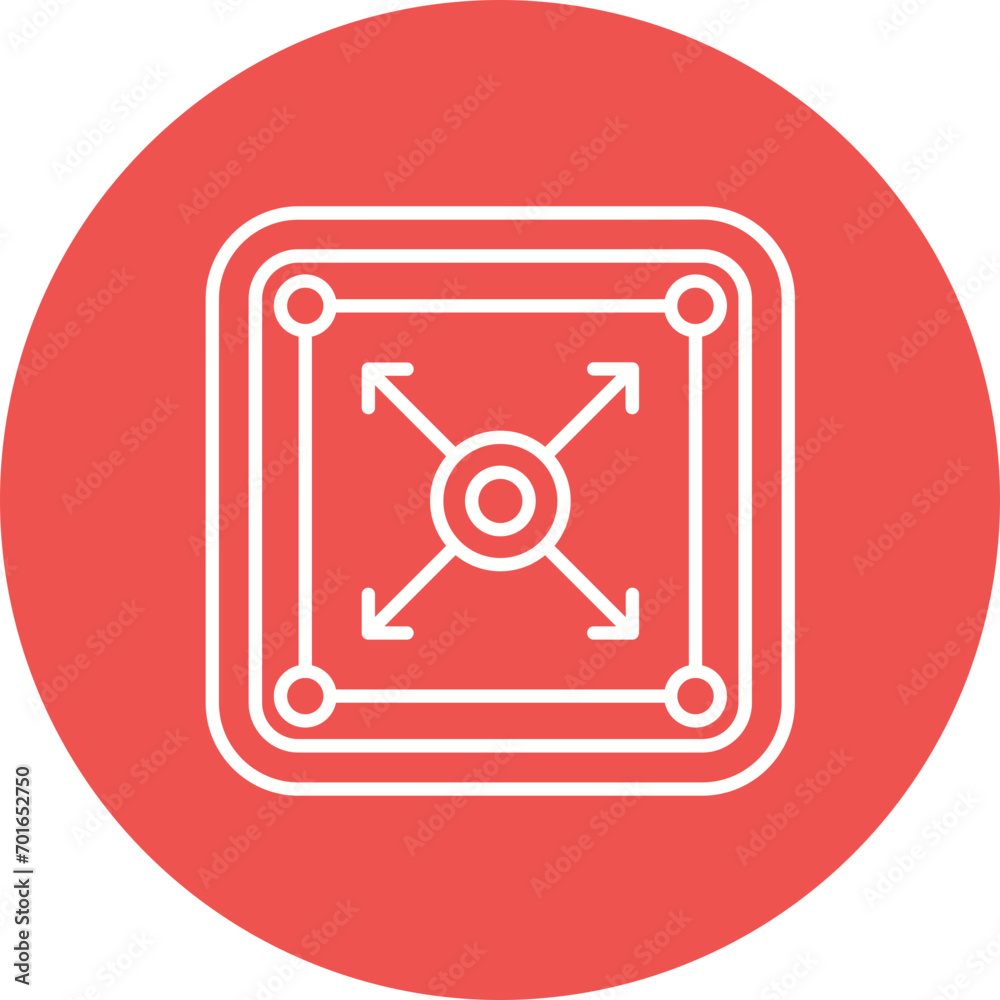 Contour Line Icon Contour Line Icon