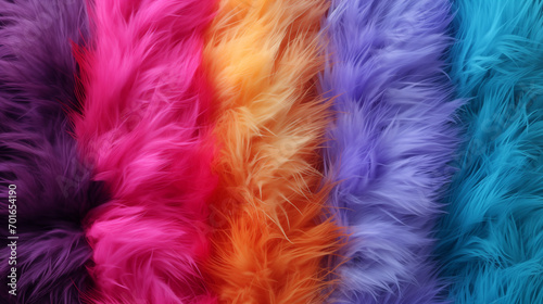 rainbow fur texture pattern