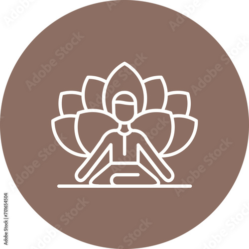 Retreat Line Icon