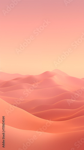 A monotone color zen pastel orange and pink background --ar 9:16