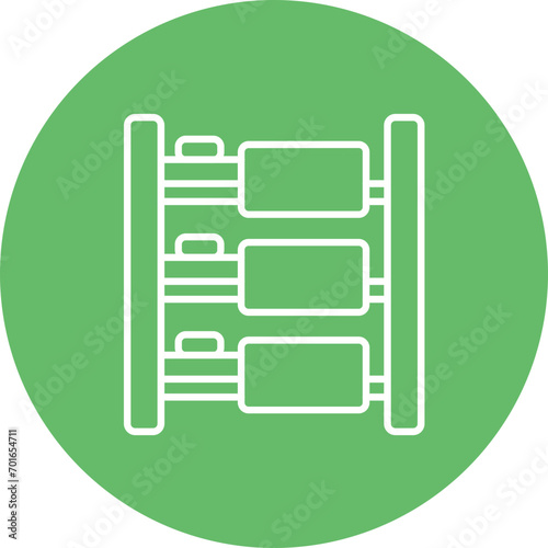 Dorm Line Icon