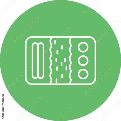 Meal Prep Line Icon