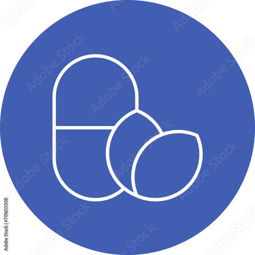 Vitamins Line Icon