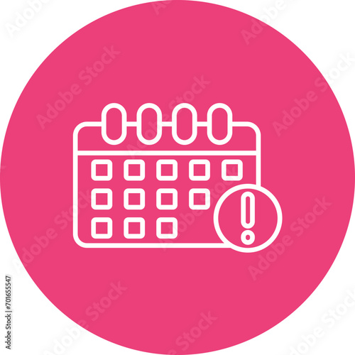 Expiry Date Info Line Icon