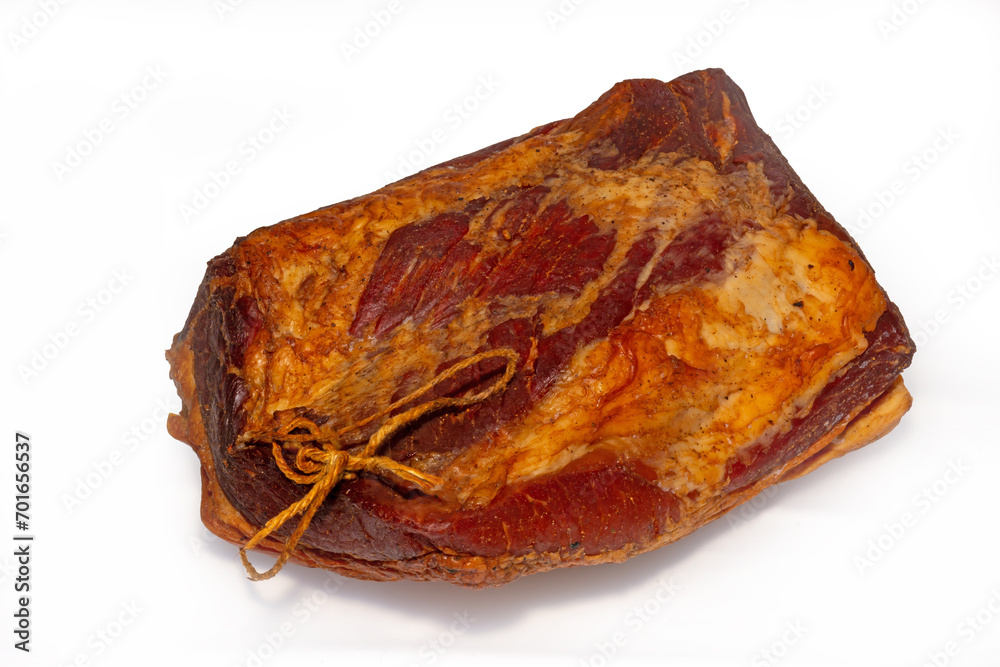 Geräucherter Schweineschinken Geräucherter Schweineschinken