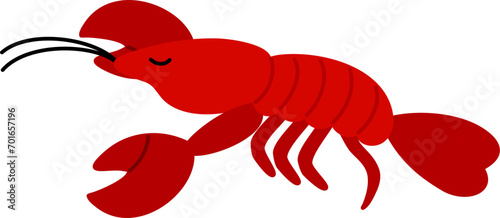 cute lobster cartoon