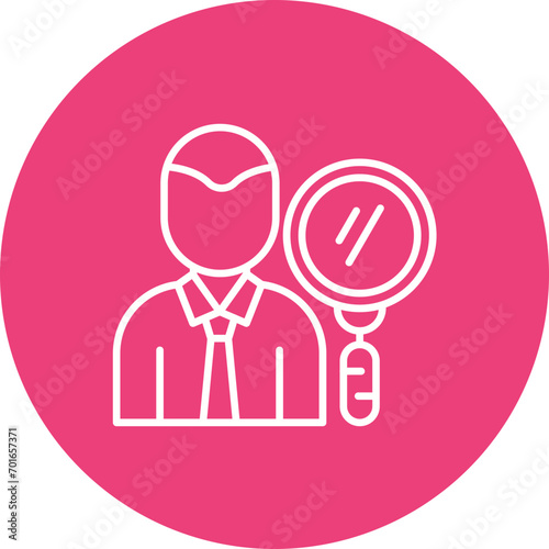 Audition Line Icon