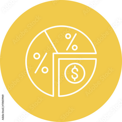 Gross Margin Line Icon