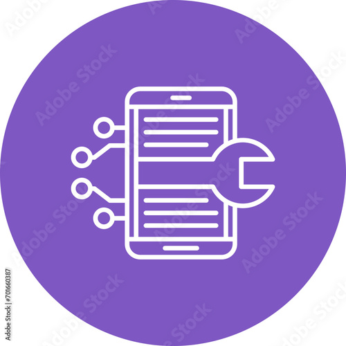 Applicants Management Line Icon