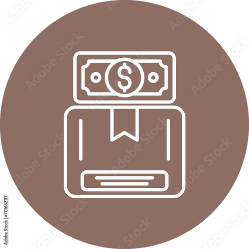 Pay Upon Delivery Line Icon