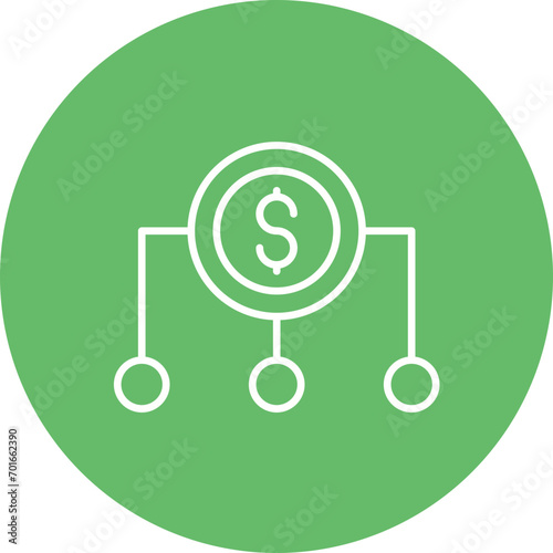 Diversify Line Icon