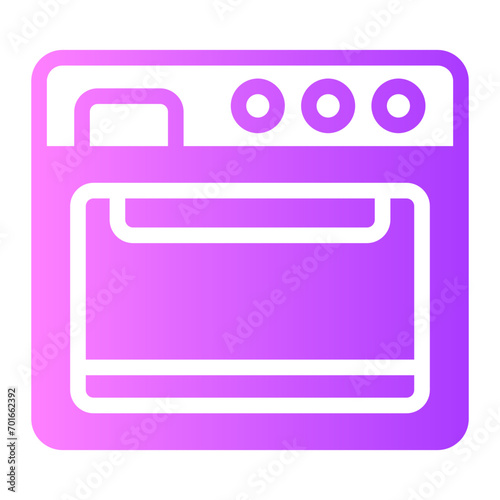 oven gradient icon