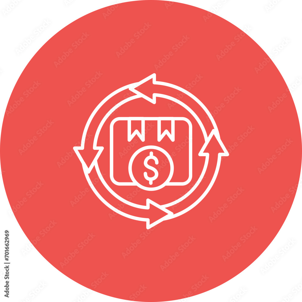 Product Resale Line Icon