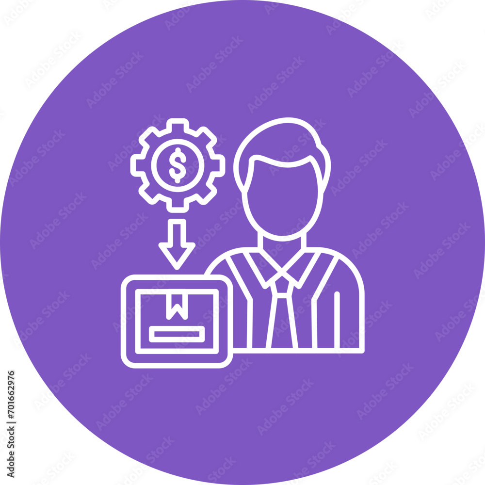 Product Ownership Line Icon Product Ownership Line Icon
