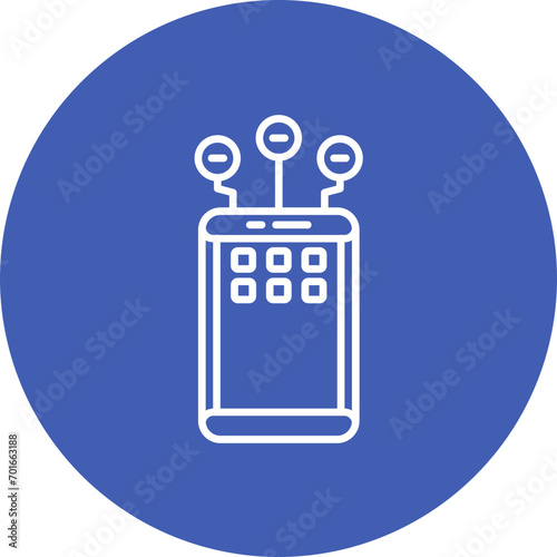 Content Curation Line Icon