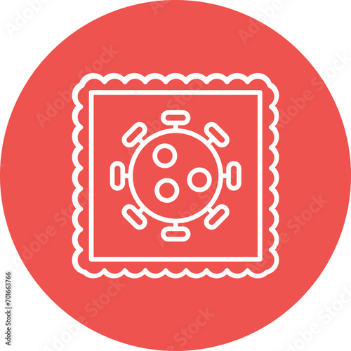 Bio Art Line Icon