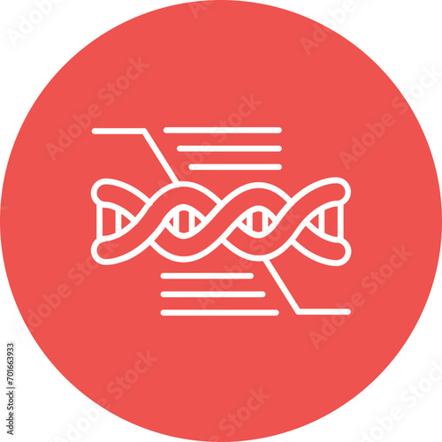 Functional Genomics Line Icon