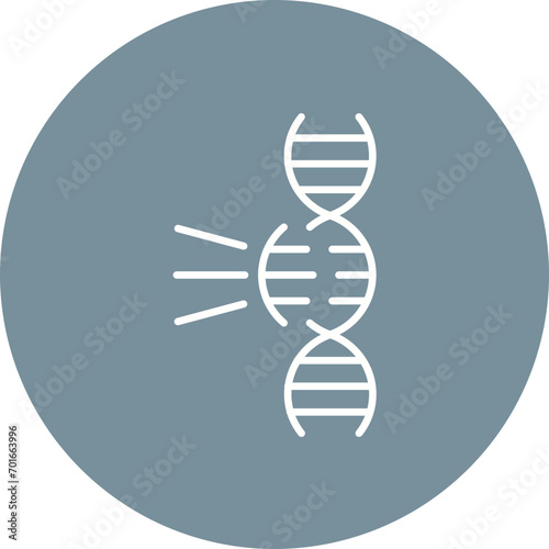 Genetic Engineering Line Icon