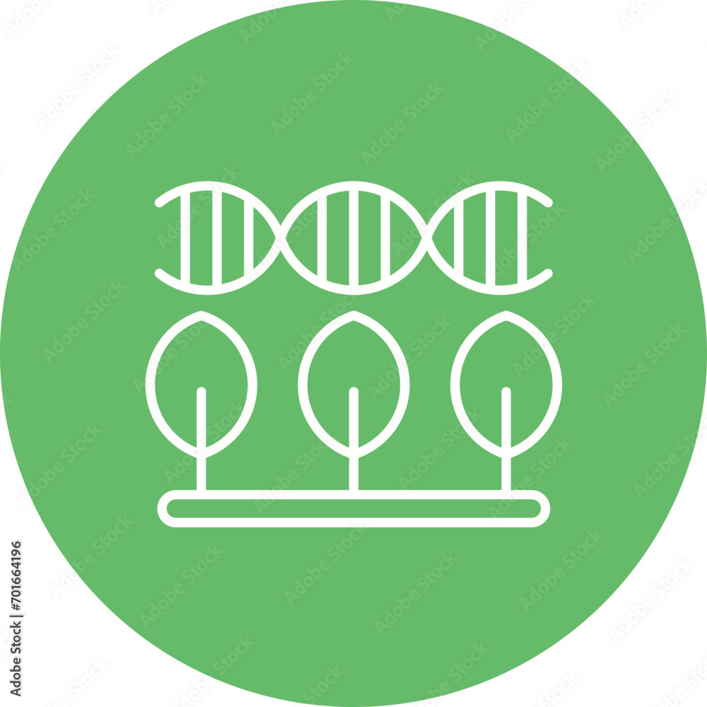 Transgenic Organisms Line Icon Transgenic Organisms Line Icon