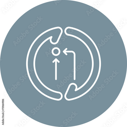 Symbiosis Line Icon
