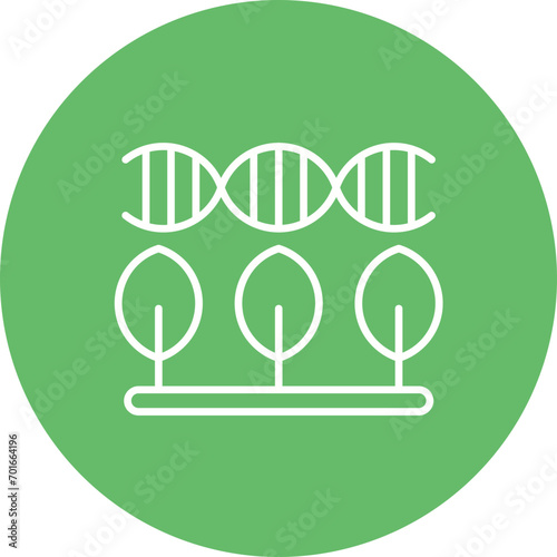 Transgenic Organisms Line Icon