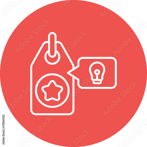 Brand Mentions Line Icon