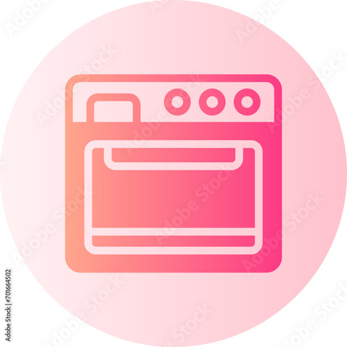 oven gradient icon