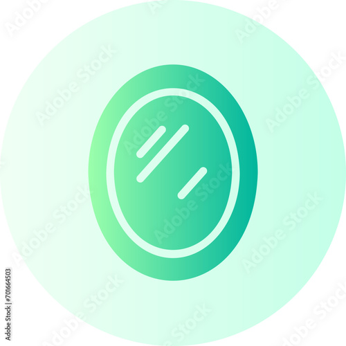 mirror gradient icon