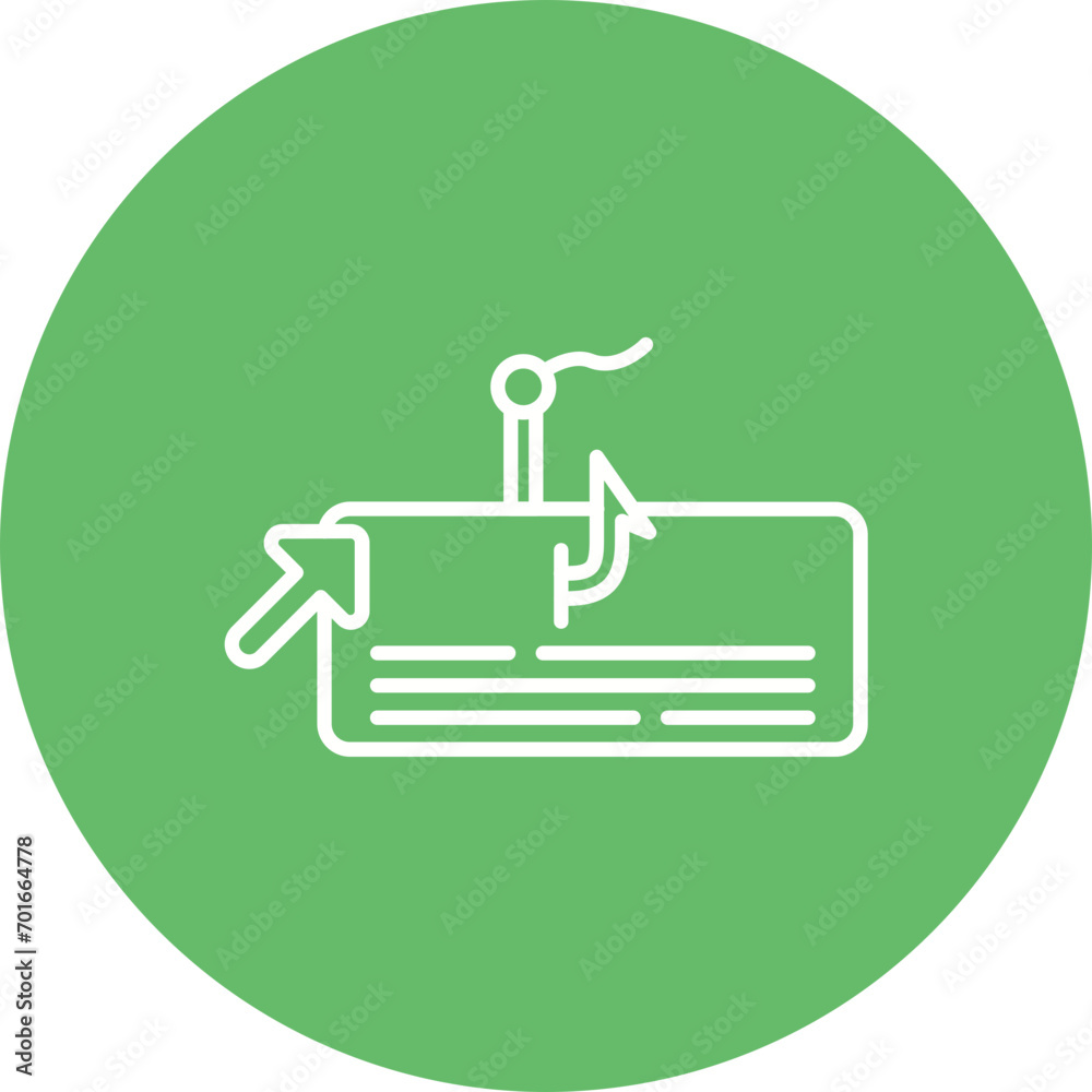 Clickbait Line Icon Clickbait Line Icon