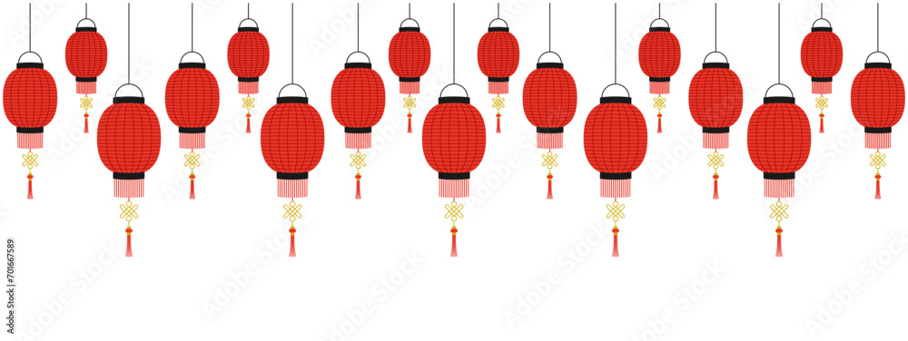 Chinese lantern vector design for Chinese New Year 4