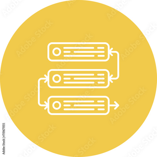 Dependencies Line Icon