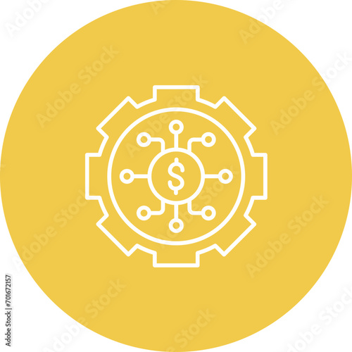 Management Line Icon