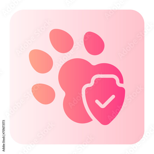 pet insurance gradient icon