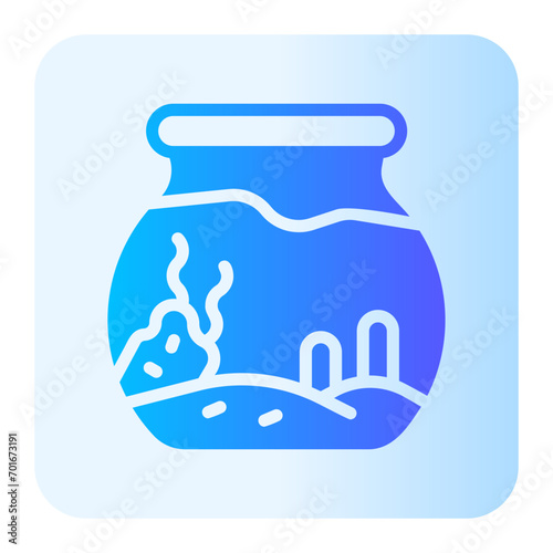 fishbowl gradient icon