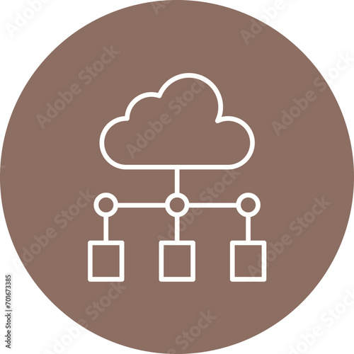 Intranet Line Icon