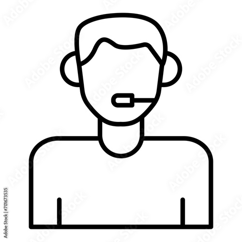 Customer Service Icon Line icon