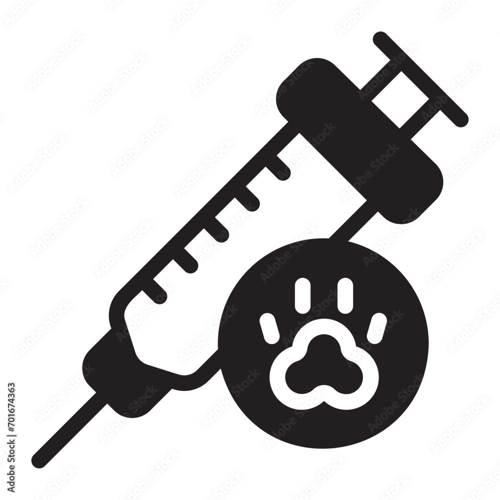 vaccine glyph icon vaccine glyph icon