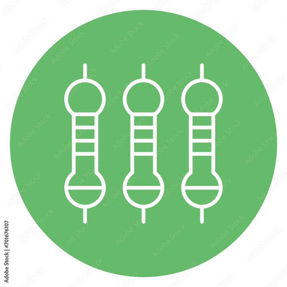 Resistor Line Icon Resistor Line Icon