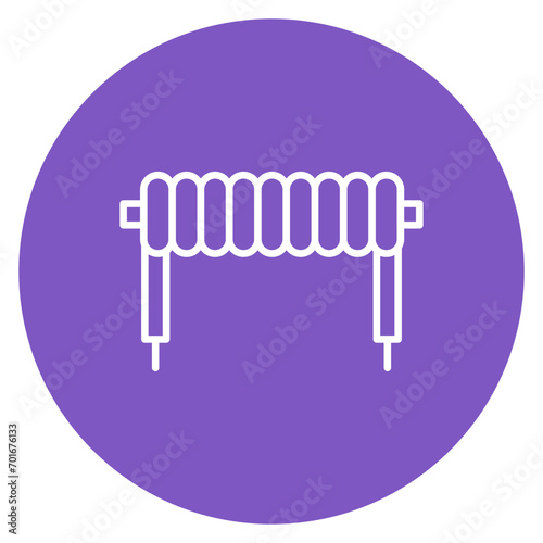 Inductor Line Icon