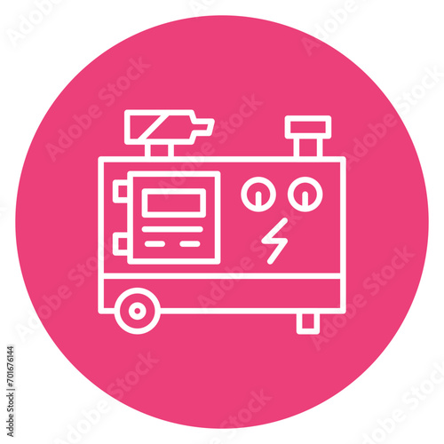 Generator Line Icon