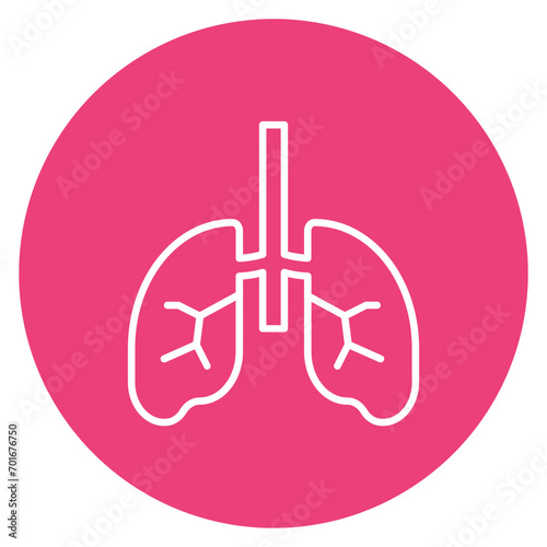 Alveoli Line Icon