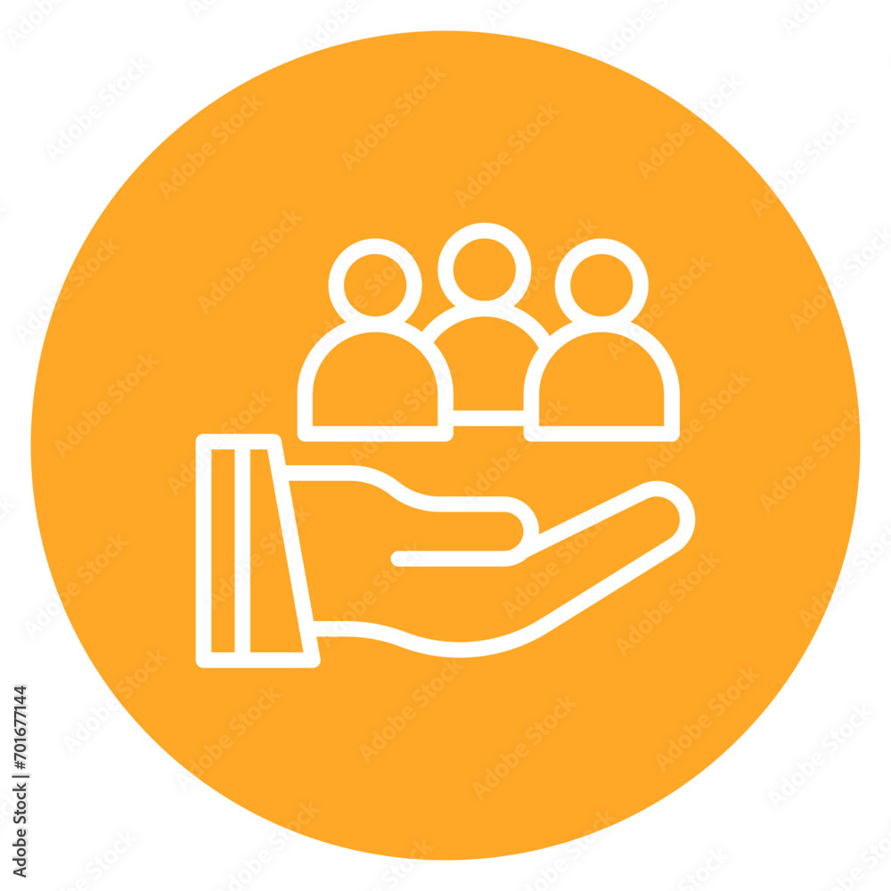 Responsibility Line Icon