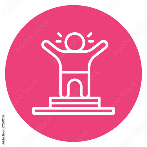 Confidence Line Icon