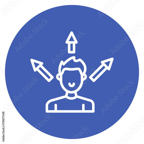 Decision Making Line Icon