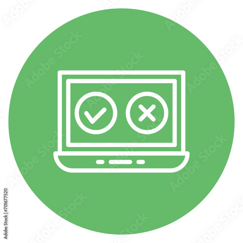 User Acceptance Testing Line Icon