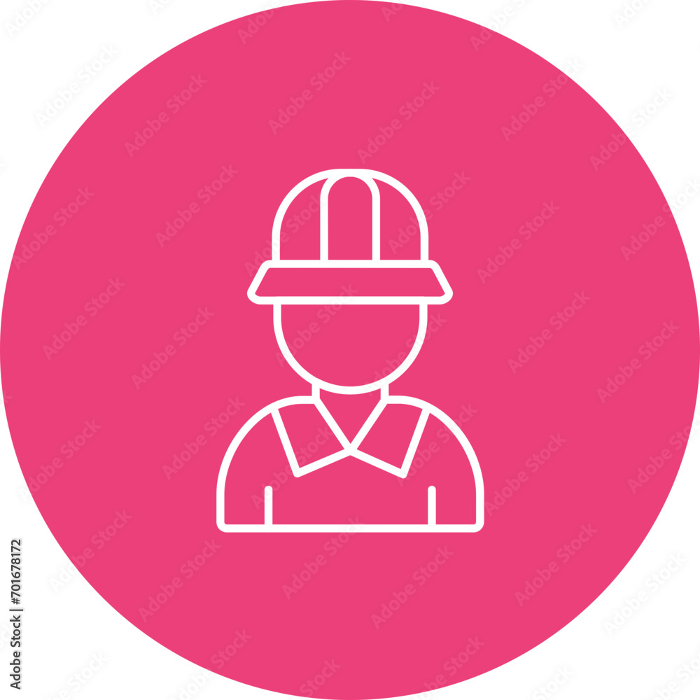 Park Guide Line Icon Park Guide Line Icon